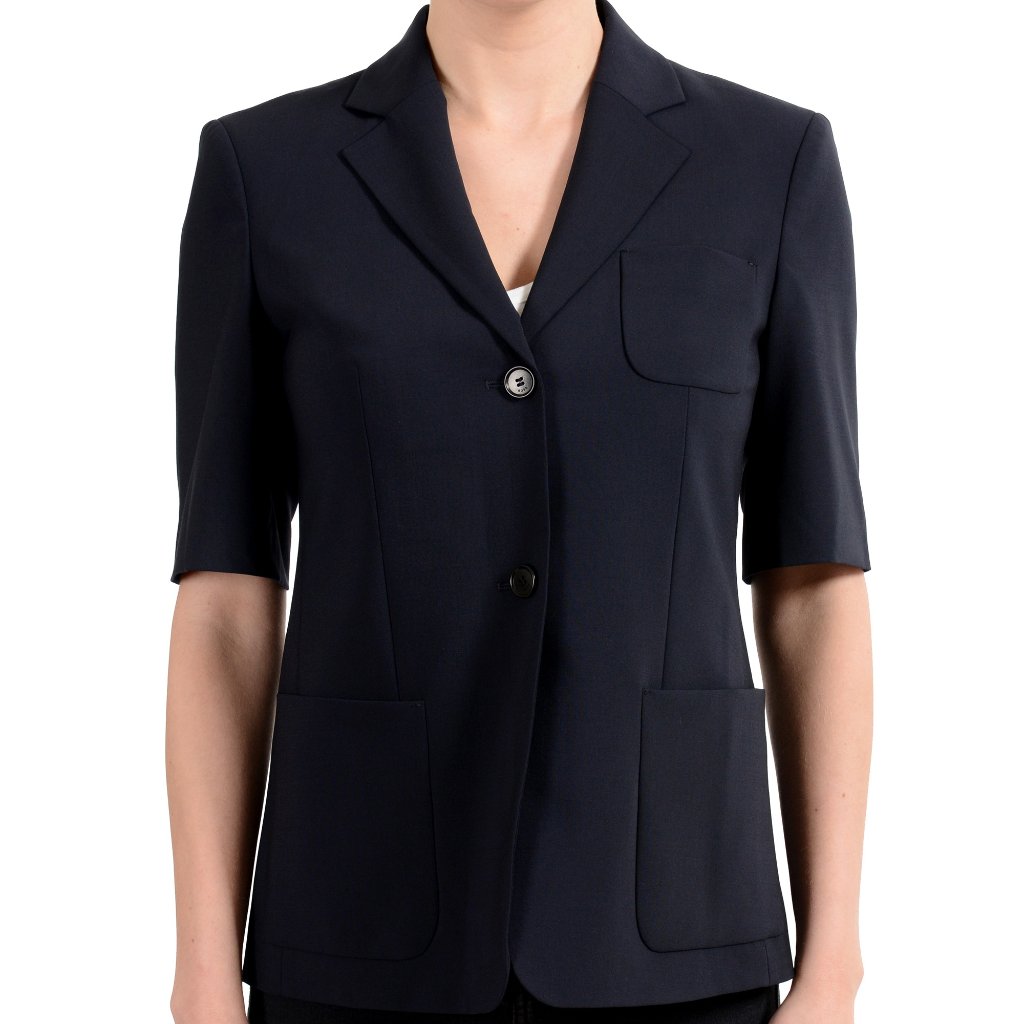 Hugo Boss "Jelieta" Wool Black Women's Blazer